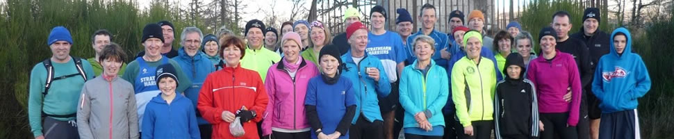 Strathearn Harriers - New Year's Day Run 2014